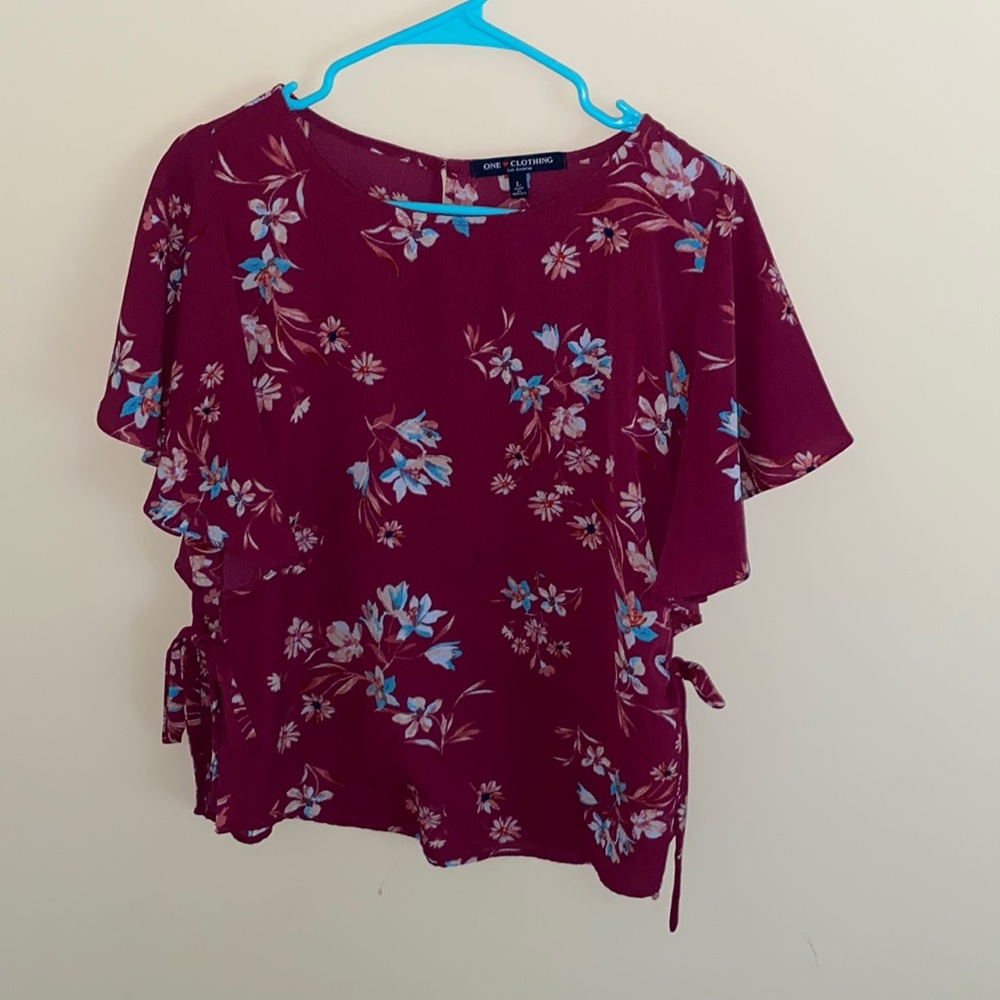 Floral blouse